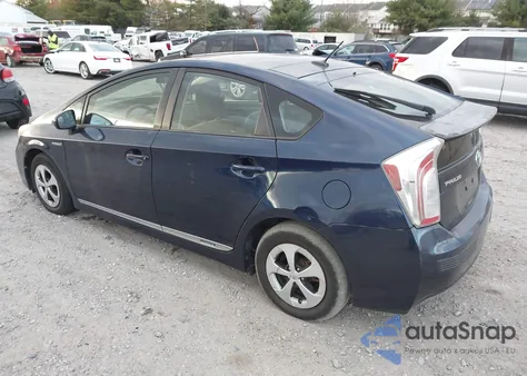 2013 Toyota Prius Three from USA, damaged, VIN JTDKN3DU9D1659980